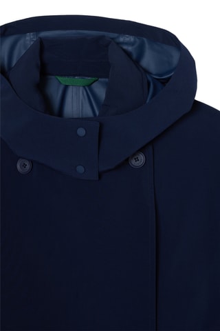 Manteau à capuche - Bleu marine