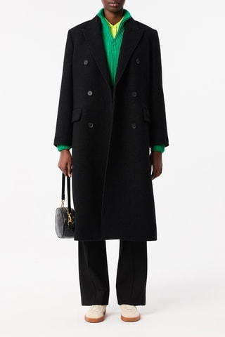 Manteau en laine - Noir