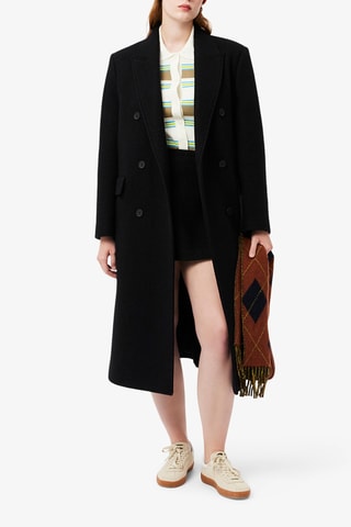 Manteau en laine - Noir