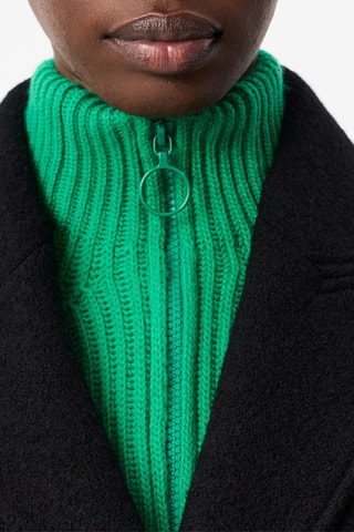 Manteau en laine - Noir