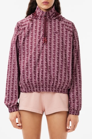 Coupe-vent à capuche - Bordeaux