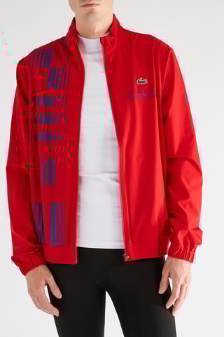 Veste Lacoste Tennis x Novak Djokovic - Rouge