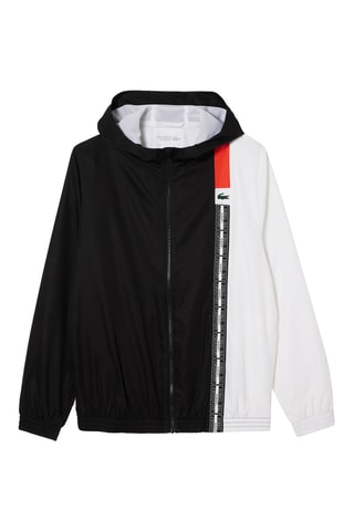 Veste à capuche - Noir et blanc