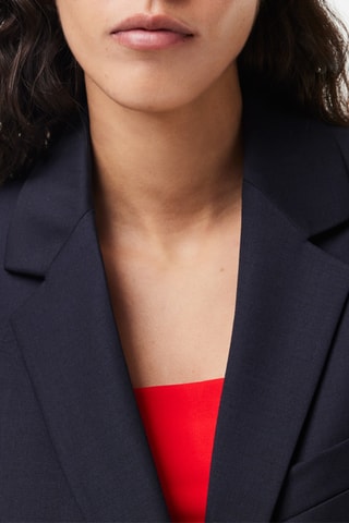 Veste en laine - Bleu marine