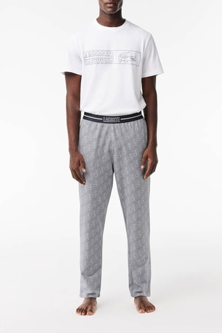 Pantalon de pyjama - Gris clair chiné