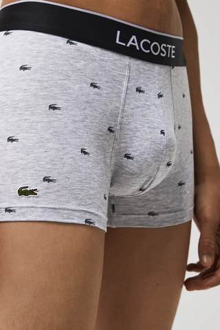 3 boxers - Noir et gris chiné