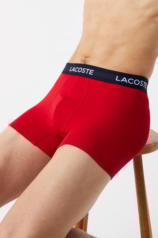 3 boxers - Bleu marine et blanc