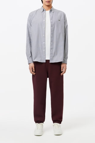 Chemise regular - Blanc et bleu marine