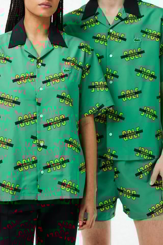 Chemise relaxed anti-UV - Vert