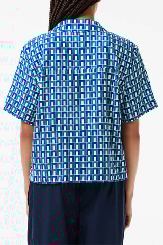 Surchemise oversize - Bleu roi
