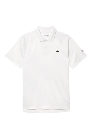 Polo regular Lacoste Tennis x Novak Djokovic - Blanc