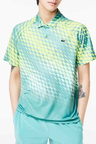 Polo regular Lacoste Tennis x Novak Djokovic - Vert d’eau