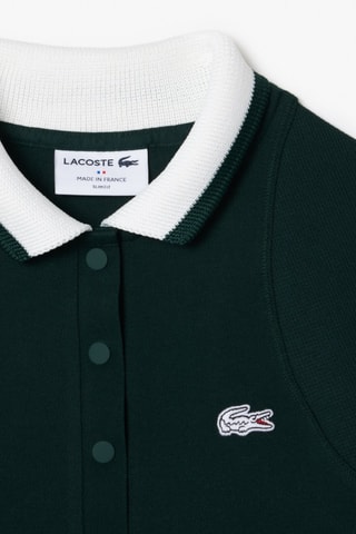 Polo slim en coton biologique - Kaki