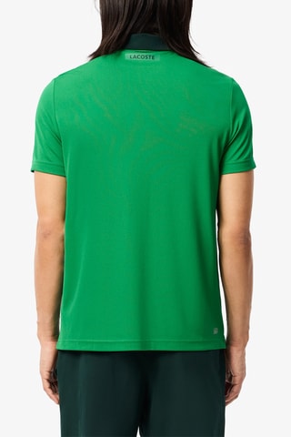 Polo regular Lacoste Tennis x Novak Djokovic - Vert
