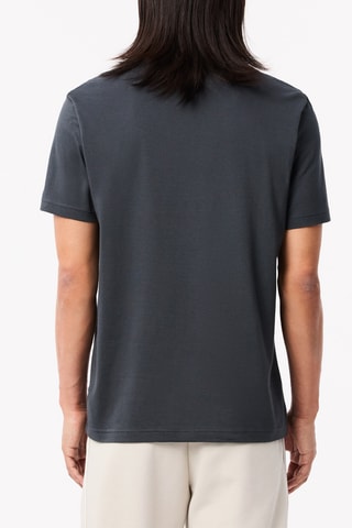 Polo regular - Gris et blanc