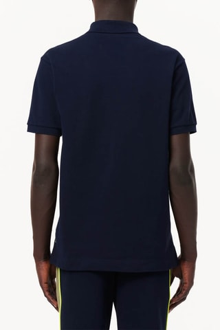 Polo classic fit en coton biologique - Bleu marine et kaki