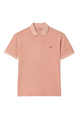Polo classic fit en coton biologique - Vieux rose