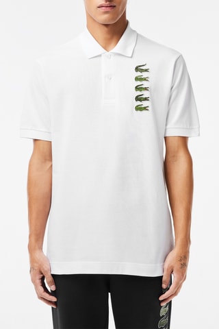 Polo classic fit en coton biologique - Blanc