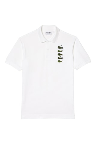 Polo classic fit en coton biologique - Blanc