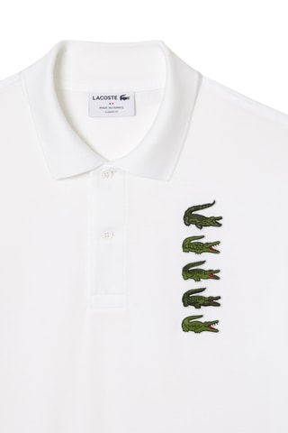 Polo classic fit en coton biologique - Blanc