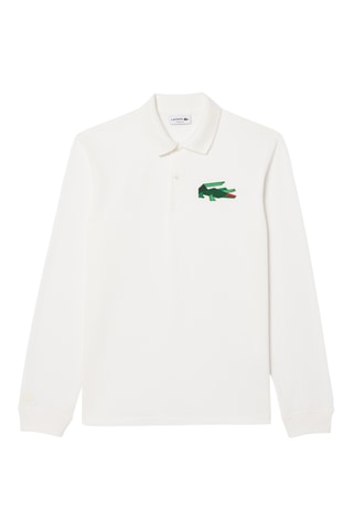 Polo classic fit en coton biologique - Blanc