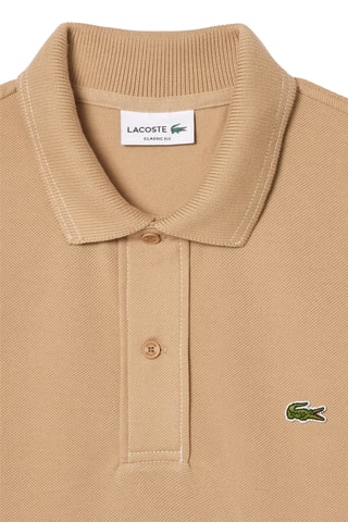 Polo classic fit en coton biologique - Beige