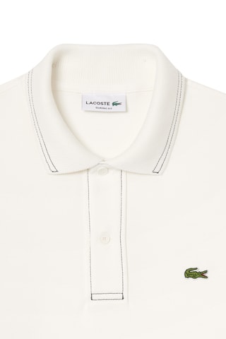 Polo classic fit en coton biologique - Blanc