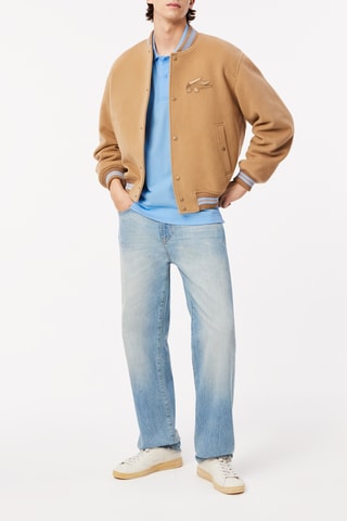 Polo classic fit en coton biologique - Ciel