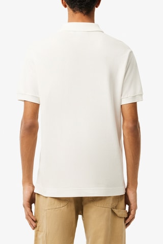 Polo classic fit en coton biologique - Blanc