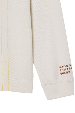 Polo en coton biologique x Maison Château Rouge - Ecru