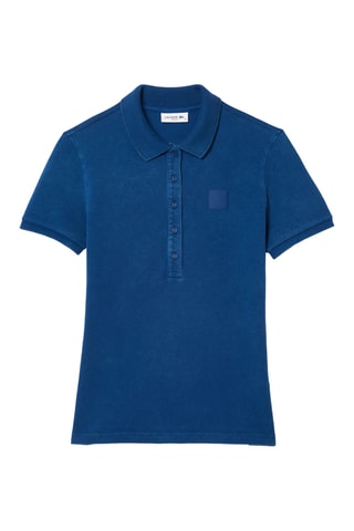 Polo slim - Bleu cobalt