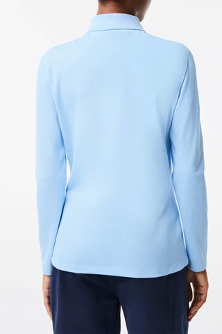 Polo slim Bleu clair