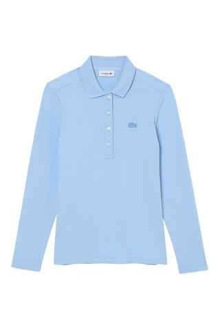 Polo slim Bleu clair