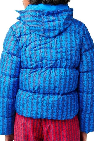 Doudoune à capuche - Bleu