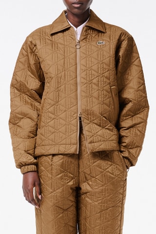 Veste de survêtement matelassée - Camel