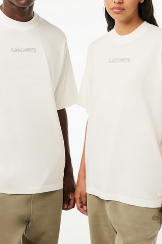 T-shirt en coton biologique - Ecru