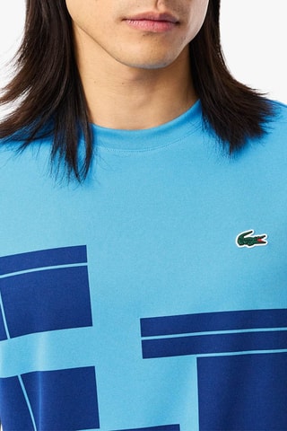 T-shirt Lacoste Tennis x Novak Djokovic - Bleu