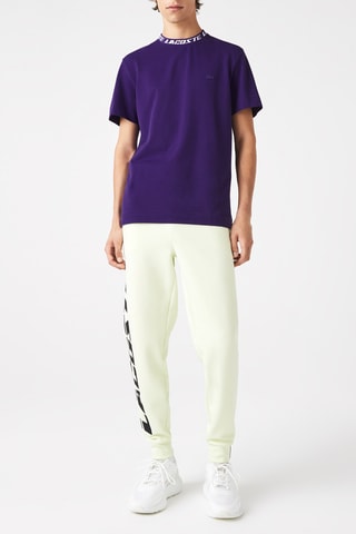 T-shirt regular en coton biologique - Violet