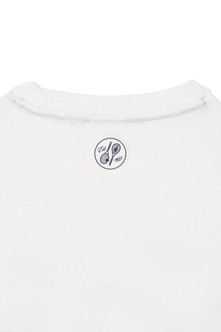 T-shirt Roland-Garros - Ecru