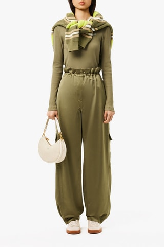 T-shirt en coton biologique - Kaki