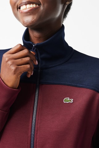 Sweat en coton biologique - Bordeaux et bleu marine