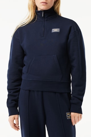 Sweat en coton biologique - Bleu marine