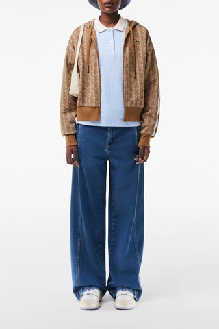 Sweat à capuche - Marron et marron clair