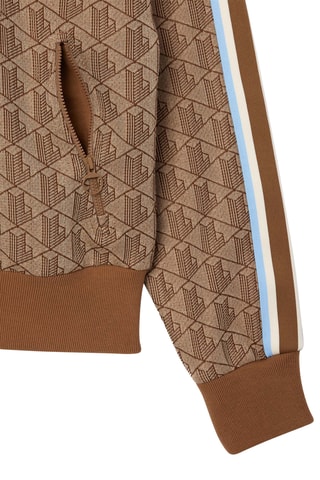 Sweat à capuche - Marron et marron clair