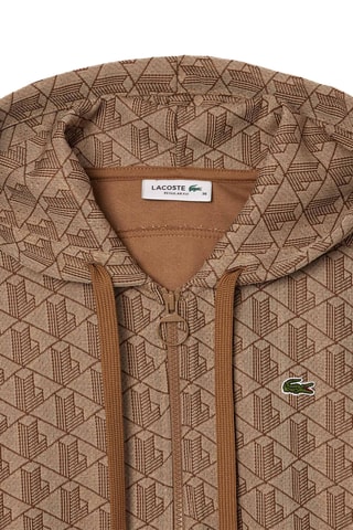 Sweat à capuche - Marron et marron clair