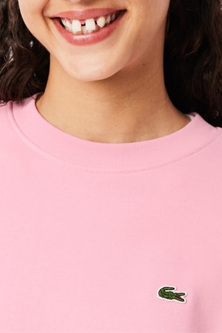 Sweat en coton biologique - Rose poudré