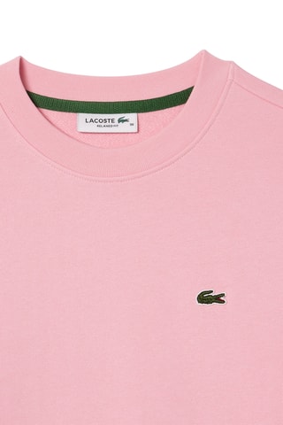 Sweat en coton biologique - Rose poudré