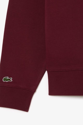 Sweat relaxed à capuche - Bordeaux