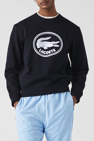 Sweat classic fit en coton biologique - Bleu nuit