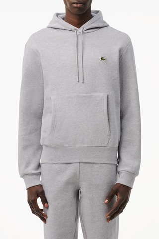 Sweat classic fit à capuche - Gris chiné